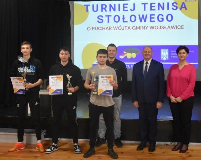 Turniej Tenisa Stołowego o Puchar Wójta Gminy Wojsławice